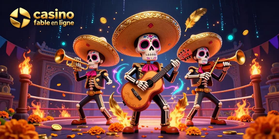 Vivez l'aventure au casino fiable en ligne avec un groupe de mariachi animé et des éléments de jeu captivants