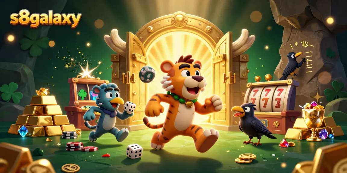 Experience thrilling games at s8galaxy's prehistoric casino featuring treasure and excitement.