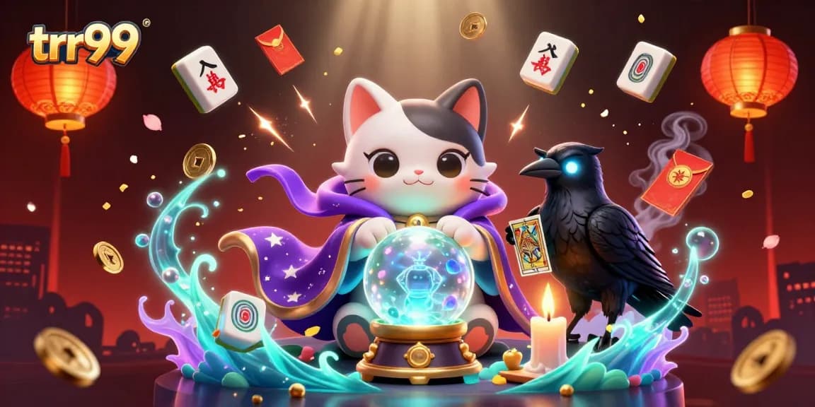 Engage with the mystical ambiance of trr99 through an enchanting casino adventure scene.