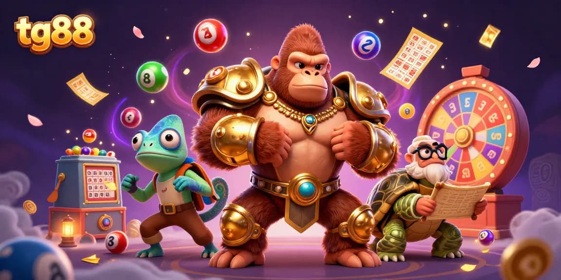 Engage in thrilling action with tg88 at the vibrant online casino, featuring dynamic characters and exciting gaming elements.