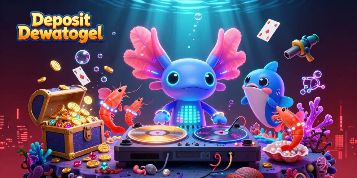 Deposit Dewatogel players can immerse in colorful casino adventures featuring vibrant underwater characters.