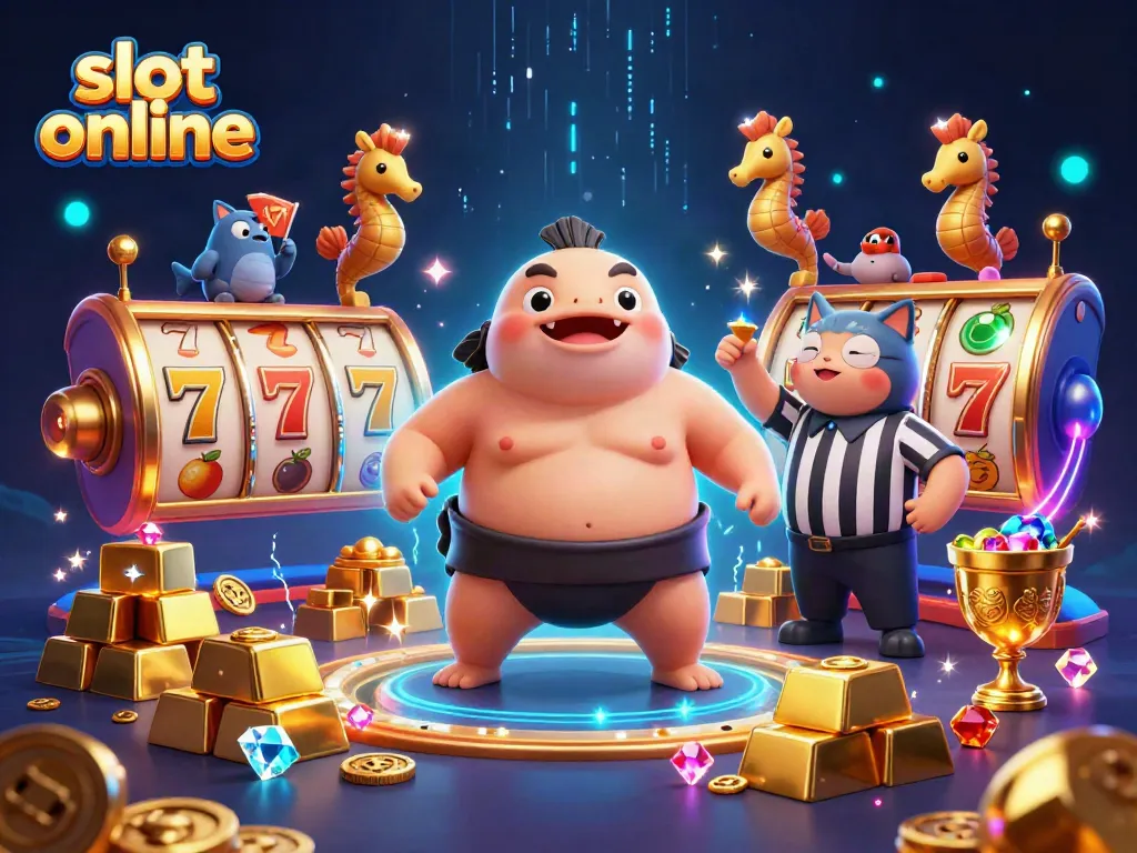 Spin exciting slot online adventures with vibrant fugu, catfish referee, and dazzling treasures!