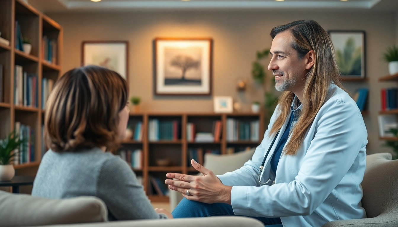 Illustration of therapist demonstrating engagement while discussing if therapists make good money.