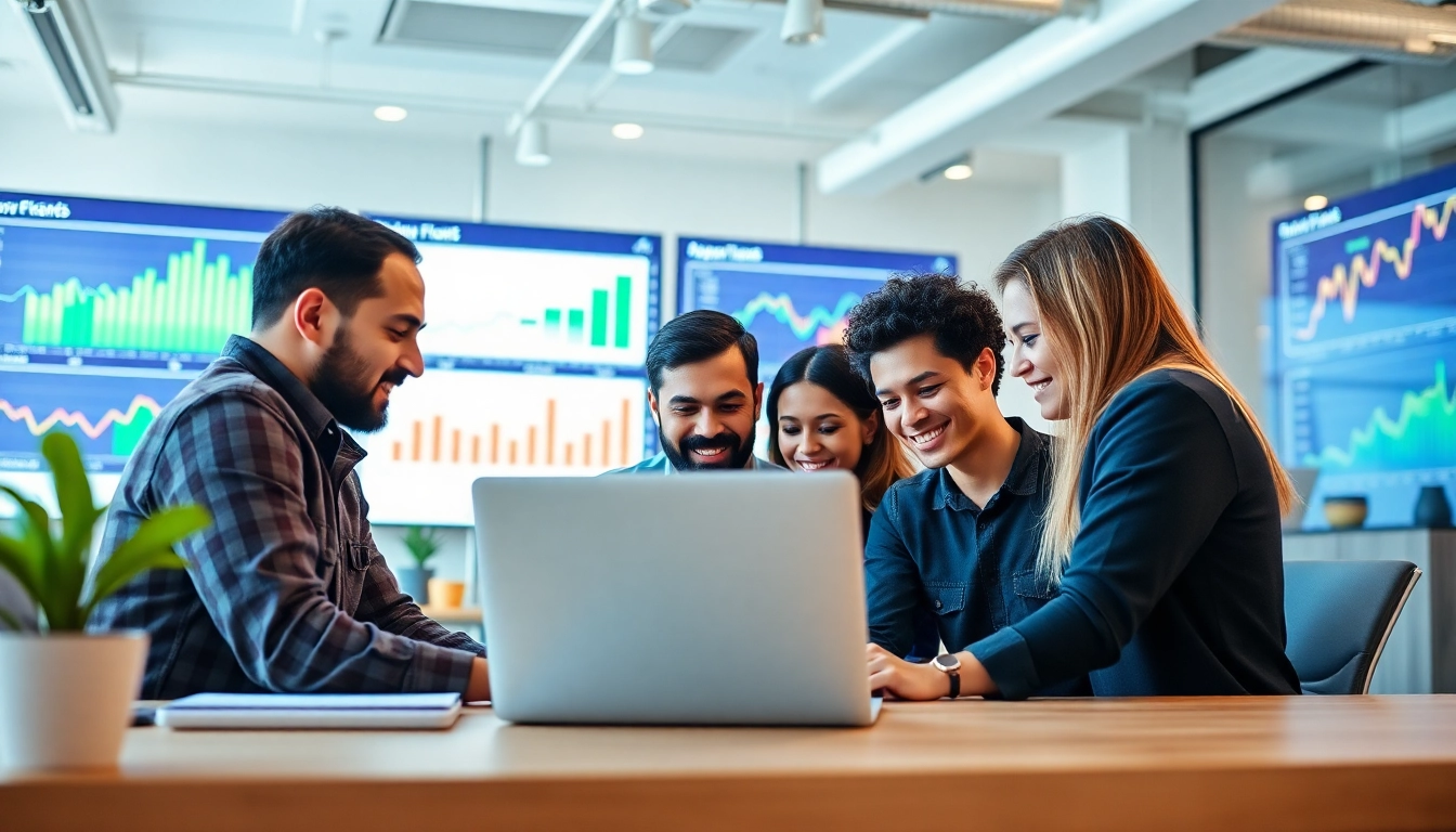 Showcase of a Shopify agency India team collaborating on eCommerce development solutions.