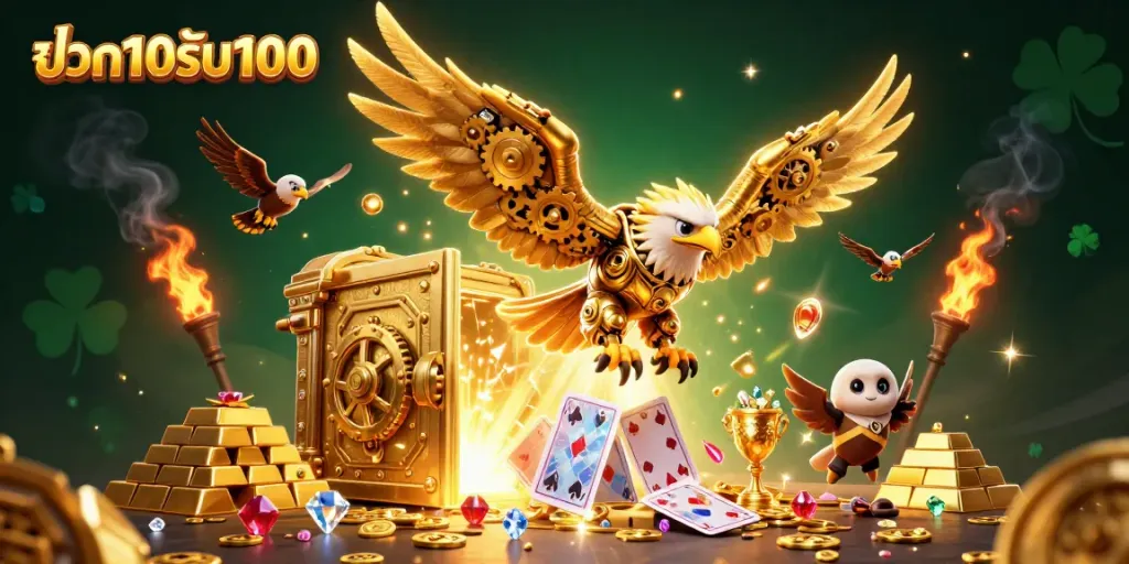 การเล่นพนันกับโปรโมชั่น ฝาก10รับ100 สนุกสนานปลอดภัยและถอนเงินได้จริง