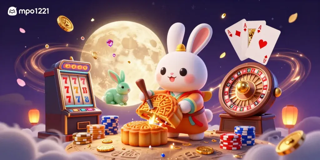 Engage with mpo1221's unique gaming experience through vibrant symbols and casino elements.